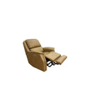 Hi-Rock Sausalito Leather Recliner in Lace-Washburn's Home Furnishings