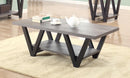 Higgins - Coffee Table - Black-Washburn's Home Furnishings