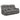 Higgins Motion Collection - Motion Loveseat - Grey-Washburn's Home Furnishings