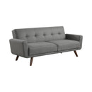 Hilda - Tufted Upholstered Sofa Bed - Gray-Washburn's Home Furnishings