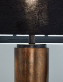 Hildry - Antique Brass Finish - Metal Table Lamp (1/cn)-Washburn's Home Furnishings