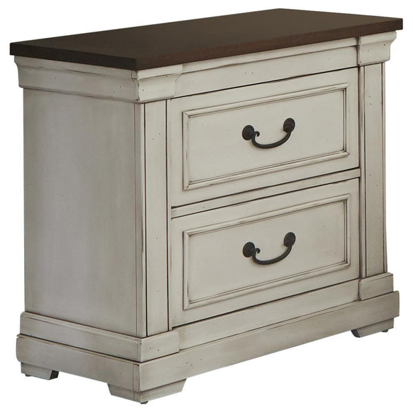 Hillcrest - 2-drawer Nightstand - White-Washburn's Home Furnishings