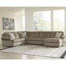 Hoylake - Chocolate - Left Arm Facing Sofa 3 Pc Sectional-Washburn's Home Furnishings