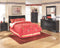Huey - Black - Full Sleigh Headboard-Washburn's Home Furnishings