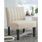 Hughleigh - Beige - Accent Chair-Washburn's Home Furnishings