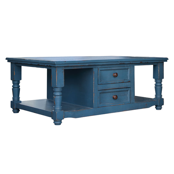 IFD Aruba Dark Blue Cocktail Table-Washburn's Home Furnishings