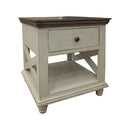 IFD Florence Ivory End Table-Washburn's Home Furnishings