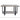 IFD Old Wood Sofa Table w/ Iron Base-Washburn's Home Furnishings