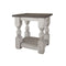 Stone Chairside table-Washburn's Home Furnishings