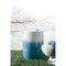 Ikegrove - White/blue - Stool-Washburn's Home Furnishings