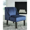 Janesley - Navy - Accent Chair-Washburn's Home Furnishings
