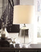 Jaslyn - Pearl Silver Finish - Glass Table Lamp (1/cn)-Washburn's Home Furnishings