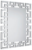Jasna - Metallic - Accent Mirror-Washburn's Home Furnishings