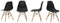 Jaspeni - Black/natural - Dining Room Side Chair (4/cn)-Washburn's Home Furnishings