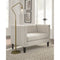 Jeanay - Linen - Accent Bench-Washburn's Home Furnishings