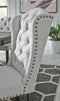 Jeanette - Linen - Dining Uph Side Chair (2/cn)-Washburn's Home Furnishings