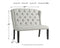 Jeanette - Linen - Upholstered Bench-Washburn's Home Furnishings