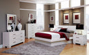 Jessica - California King Bed - White-Washburn's Home Furnishings