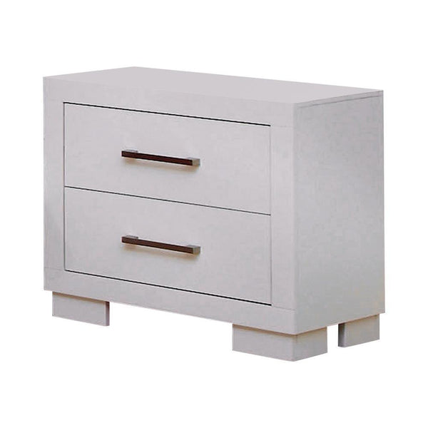 Jessica - Nightstand - White-Washburn's Home Furnishings