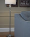 Joaquin - Clear/chrome Finish - Crystal Floor Lamp (1/cn)-Washburn's Home Furnishings