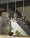 Johano - Gray - Glass Pendant Light (1/cn)-Washburn's Home Furnishings