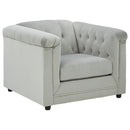 Josanna - Gray - Chair-Washburn's Home Furnishings