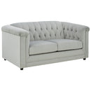 Josanna - Gray - Loveseat-Washburn's Home Furnishings