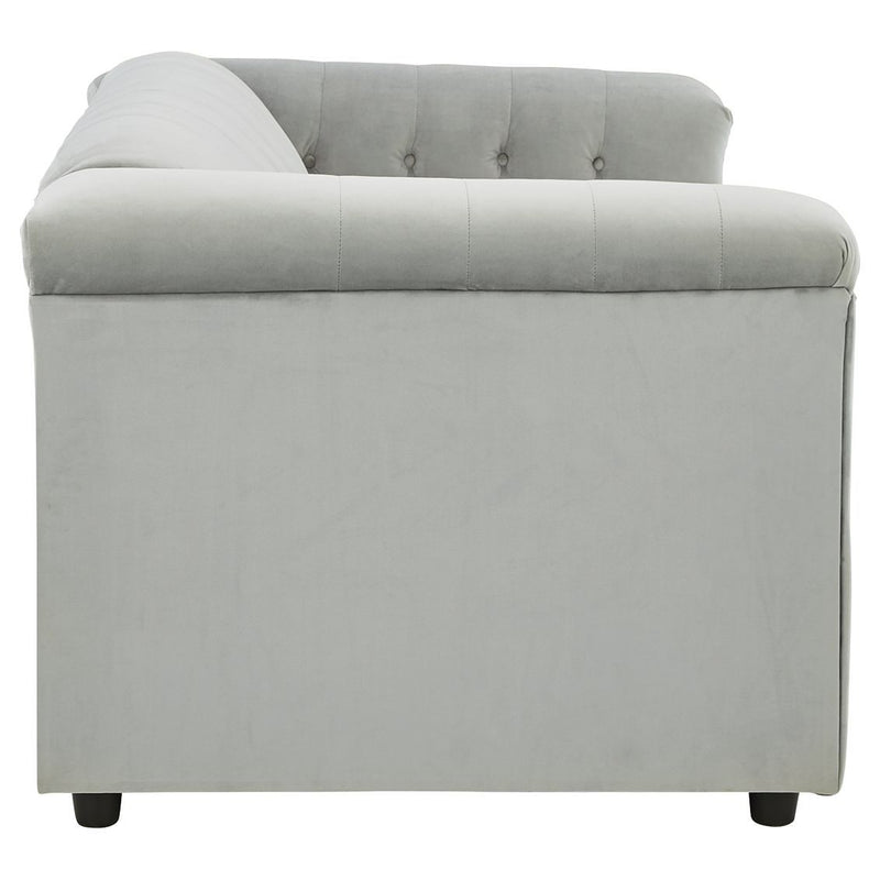 Josanna - Gray - Loveseat-Washburn's Home Furnishings