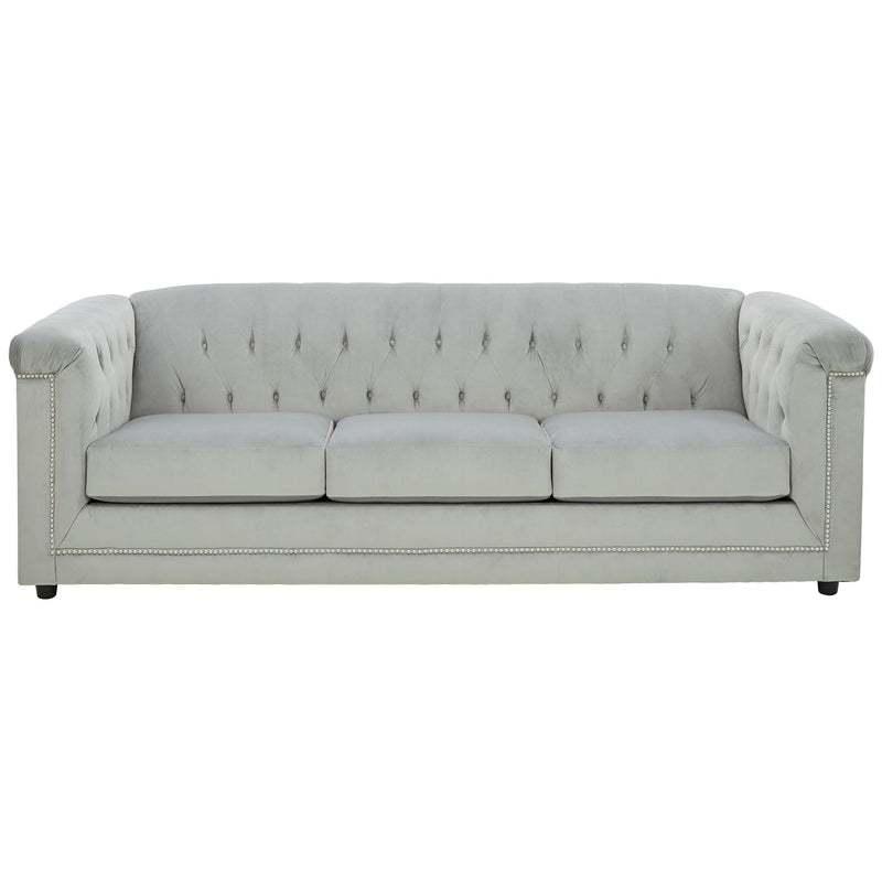 Josanna - Gray - Sofa-Washburn's Home Furnishings