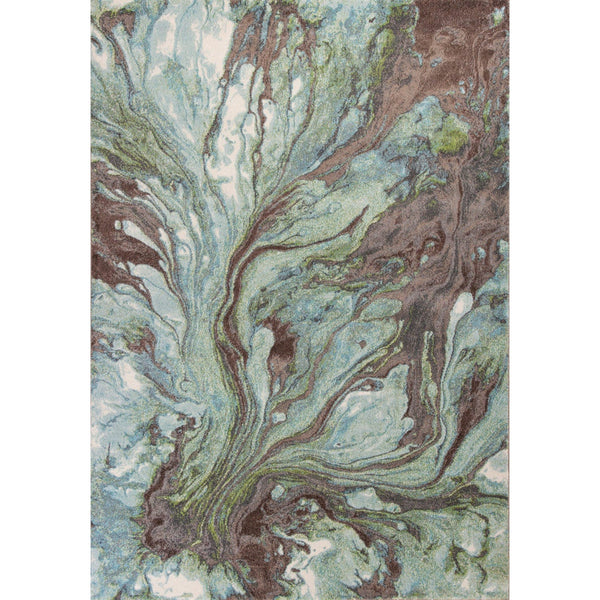 KAS Illusions 7'10"x10'10" Seafoam Watercolors-Washburn's Home Furnishings