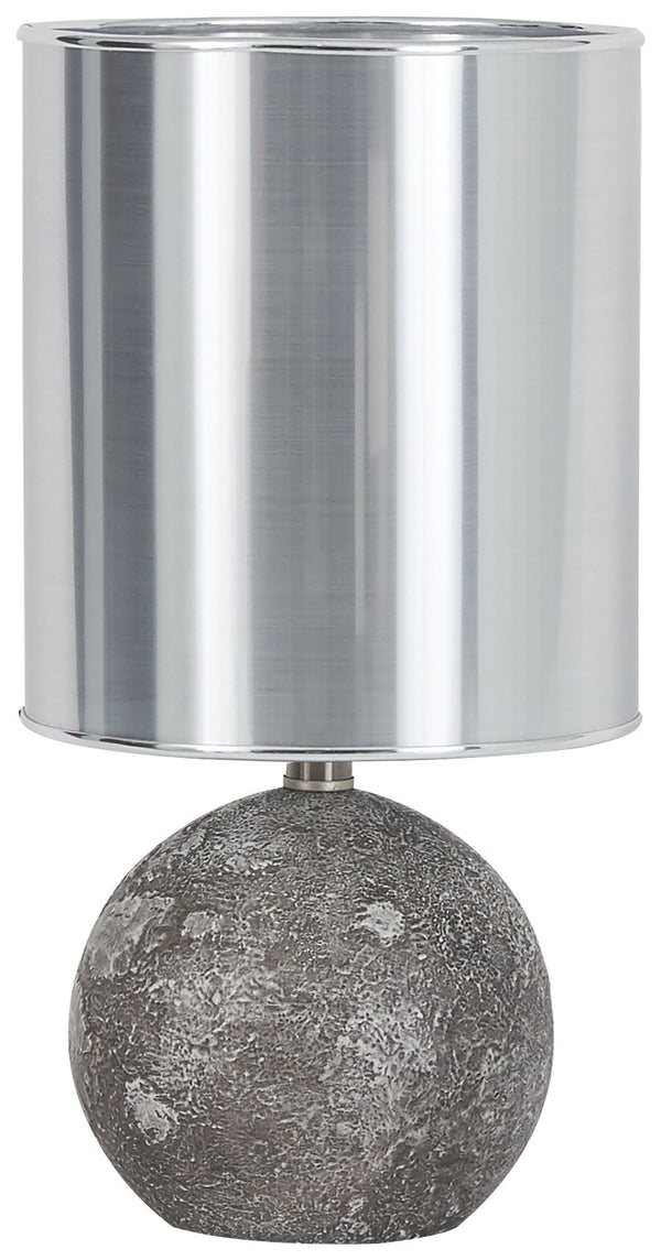 Kadian - Gray - Poly Table Lamp (1/cn)-Washburn's Home Furnishings