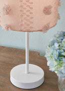 Kaelene - Pink/white - Metal Table Lamp (1/cn)-Washburn's Home Furnishings