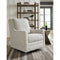 Kambria - Fog - Swivel Glider Accent Chair-Washburn's Home Furnishings