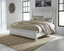 Kanwyn - Whitewash - King/cal King Panel Headboard-Washburn's Home Furnishings