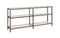 Kate - 2-tier Bookcase - Gray-Washburn's Home Furnishings