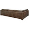 Kiessel - Chocolate - Left Arm Facing Chaise 2 Pc Sectional-Washburn's Home Furnishings