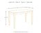 Kimonte - Dark Brown - Rectangular Dining Room Table-Washburn's Home Furnishings