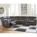 Kincord - Midnight - Left Arm Facing Power Recliner 4 Pc Sectional-Washburn's Home Furnishings