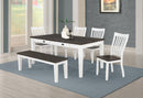 Kingman - Dining Table - White-Washburn's Home Furnishings