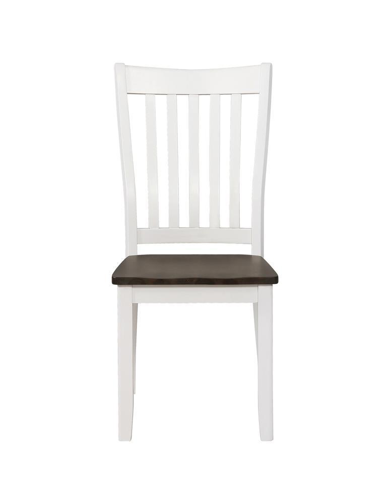Kingman - Slat Back Dining Chair - White-Washburn's Home Furnishings