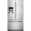 26.8 cu. ft. 36-Inch Width Standard Depth French Door Refrigerator with Exterior Ice and Water and PrintShield™ finish-Washburn's Home Furnishings