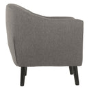 Klorey - Charcoal - Accent Chair-Washburn's Home Furnishings