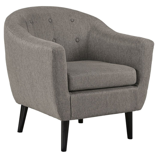 Klorey - Charcoal - Accent Chair-Washburn's Home Furnishings