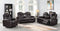 Korbach - Motion Collection - Power 2 Loveseat - Espresso-Washburn's Home Furnishings