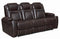 Korbach - Motion Collection - Power 2 Sofa - Espresso-Washburn's Home Furnishings