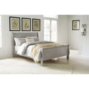 Kordasky - Gray - Queen Sleigh Bed-Washburn's Home Furnishings