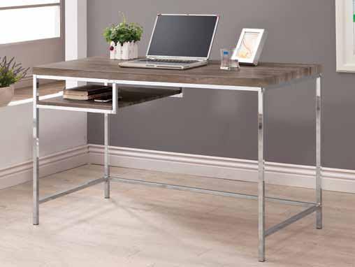 Kravitz - Writing Desk - Gray-Washburn's Home Furnishings