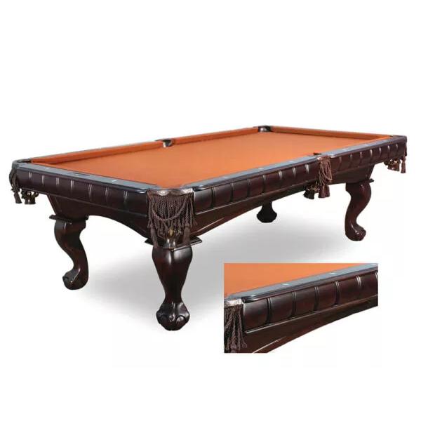 Kruger 7' B&C Pool Table in Dark Chocolate-Washburn's Home Furnishings