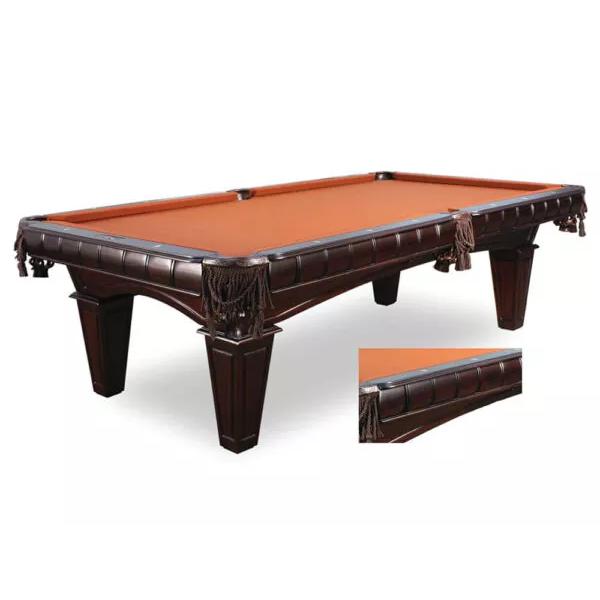 Kruger 7' Tapered Pool Table in Dark Chocolate-Washburn's Home Furnishings
