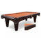 Kruger 8' Tapered Pool Table in Dark Chocolate-Washburn's Home Furnishings